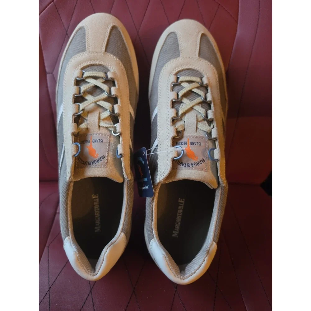 New In Box Margaritaville Equator Light Brown Men's Athletic Shoes Size 11